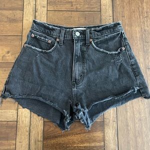 A&F Mom Jeans Shorts